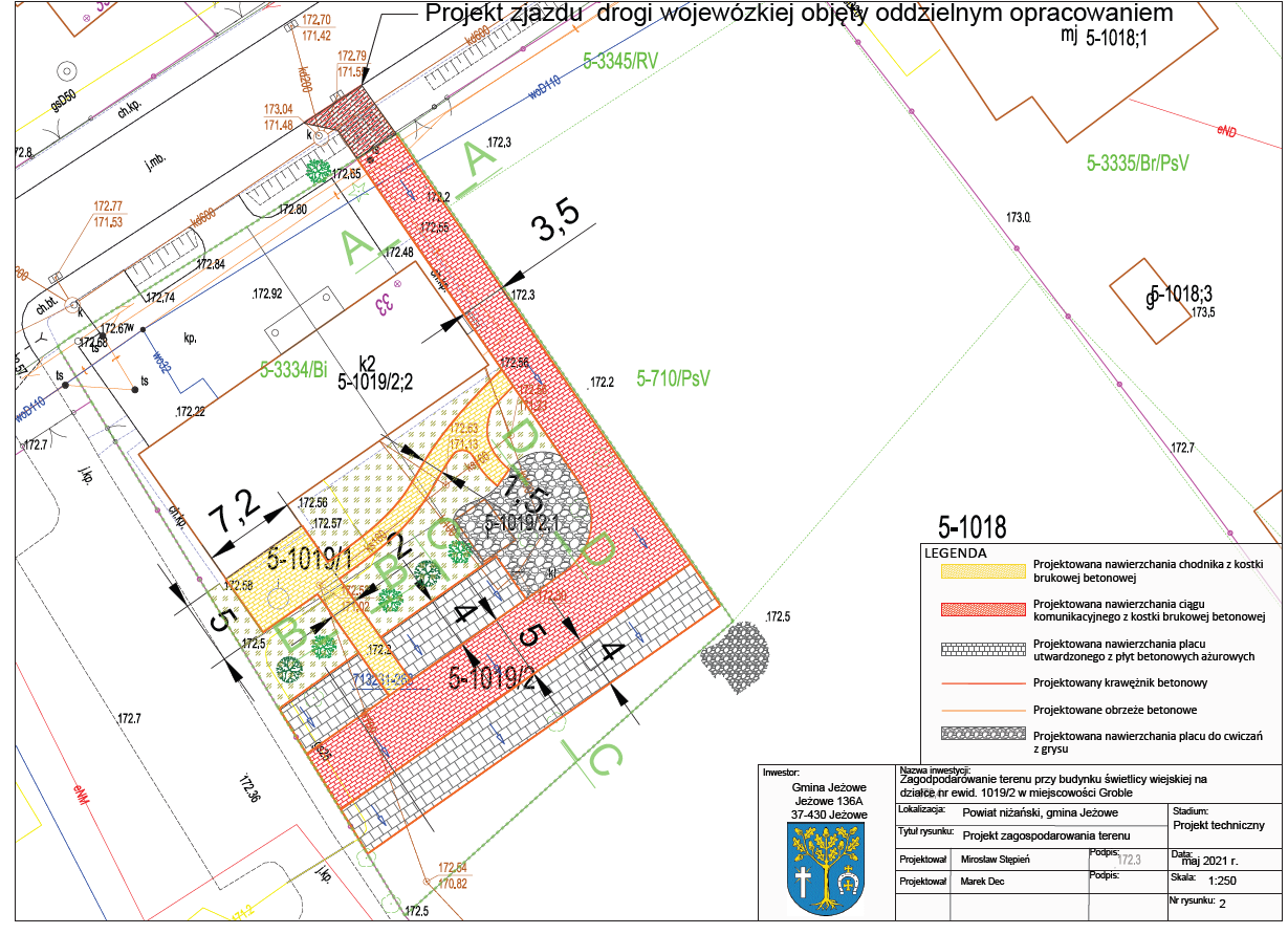 Podpisanie umowy na realizacje inwestycji pn. „Zagospodarowanie terenu przy budynku świetlicy wiejskiej na działce nr ewid. 1019/2 w miejscowości Groble”
