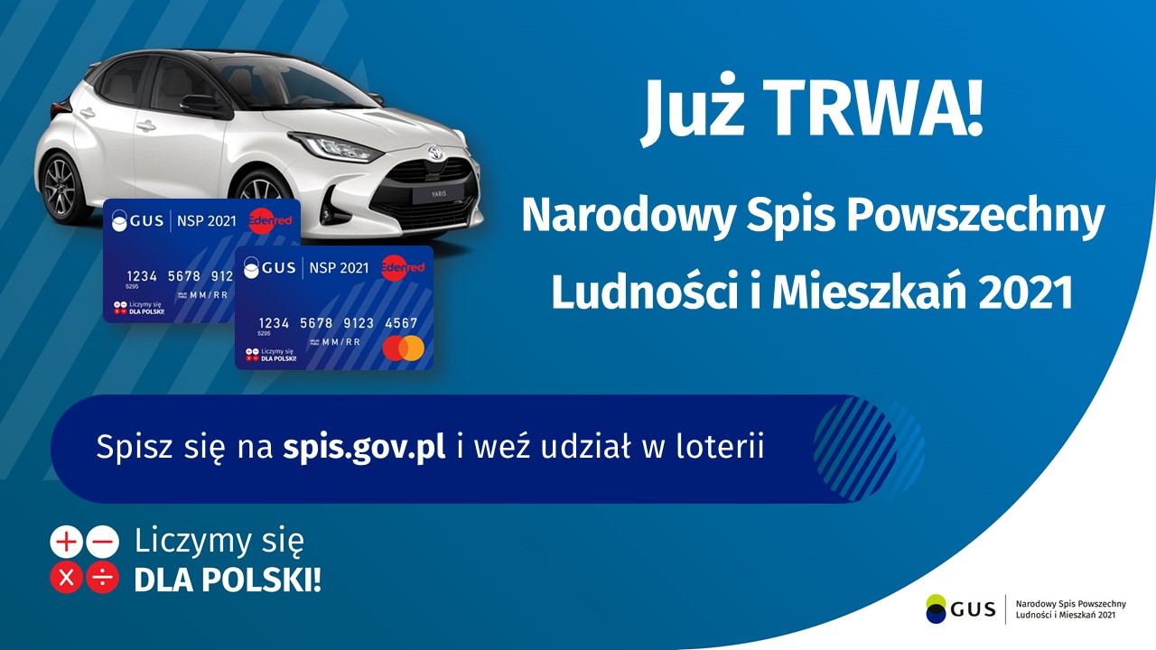„Loteria Narodowego Spisu Powszechnego Ludności i Mieszkań 2021”