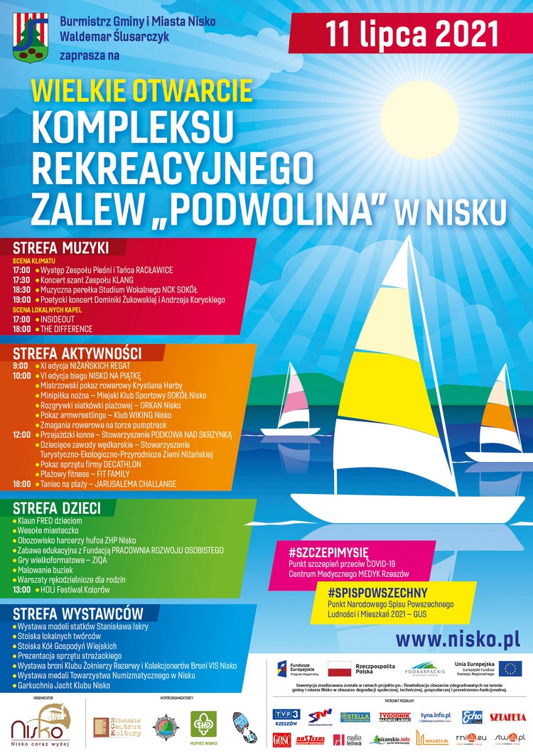 Wielkie otwarcie kompleksu rekreacyjnego nad Zalewem „Podwolina” w Nisku
