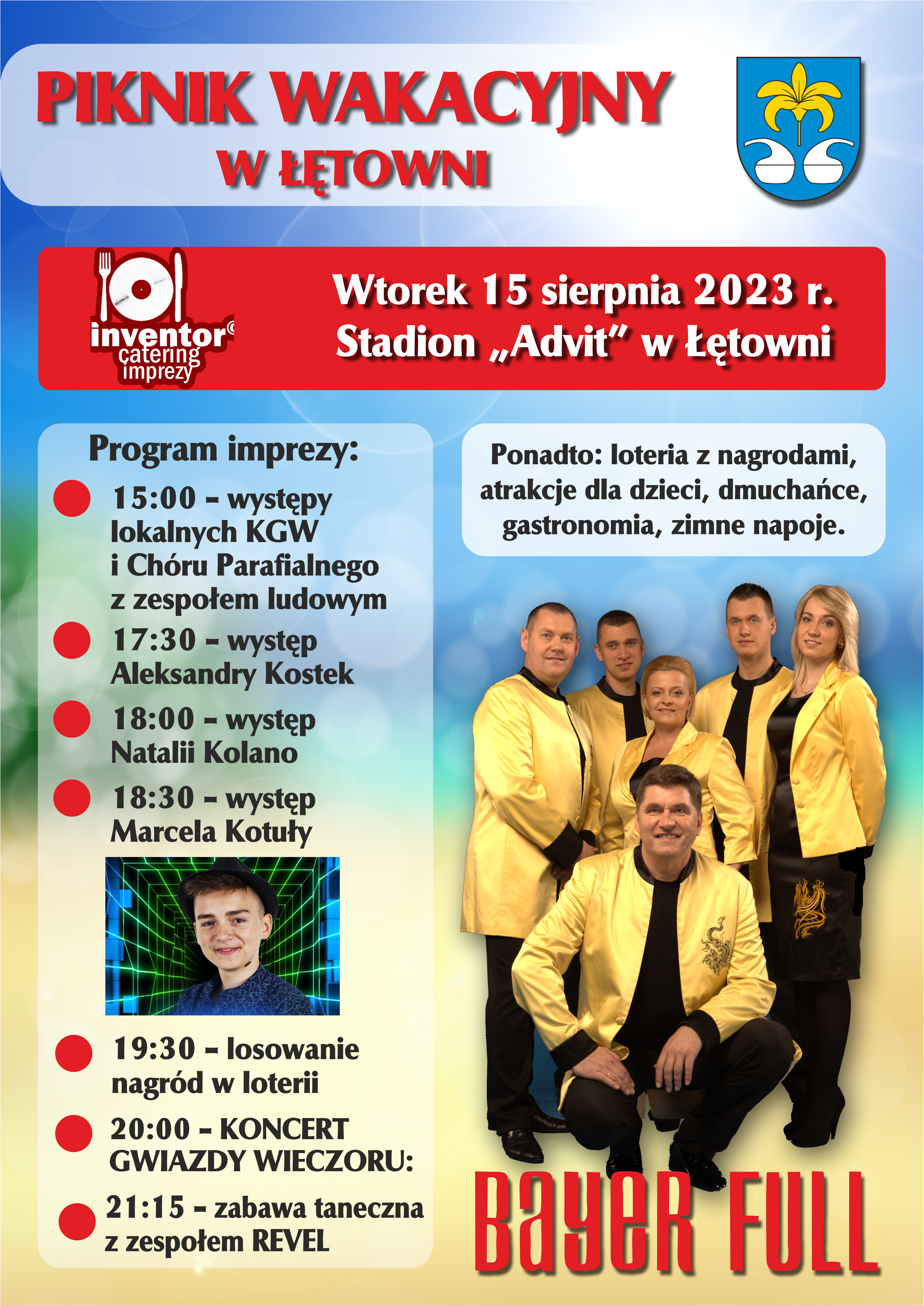 Piknik Wakacyjny w Łętowni