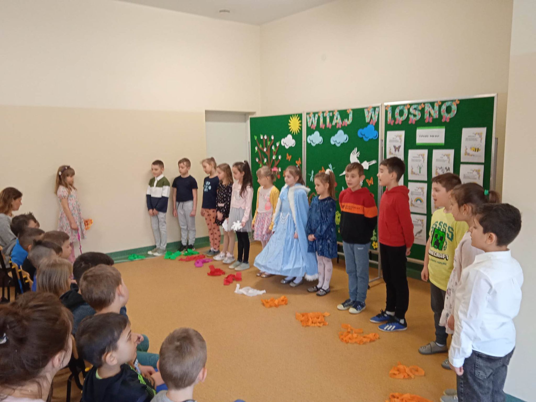 klasa 1 w czasie przedstawienia