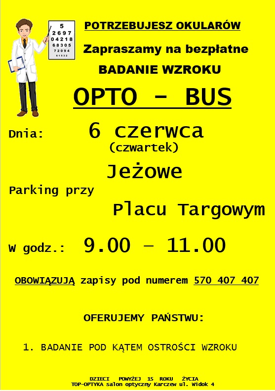 Bezpłatne badanie wzroku