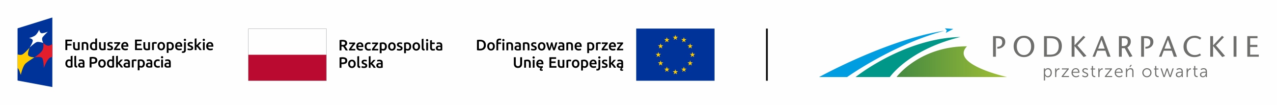 Logotypy programu i instytucji współfinansujących projekt