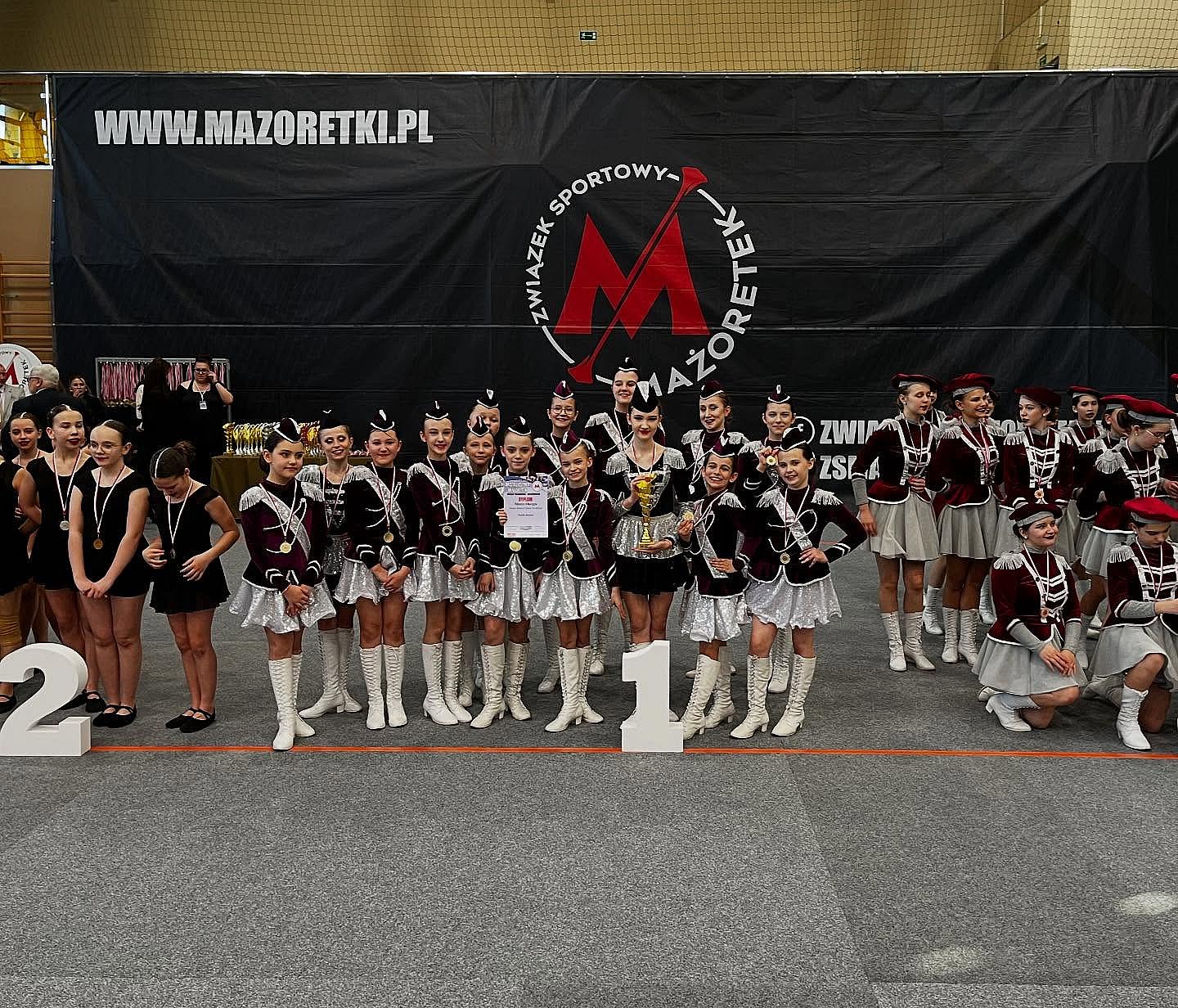 Wielki sukces Mażoretek FORTIS z Jeżowego