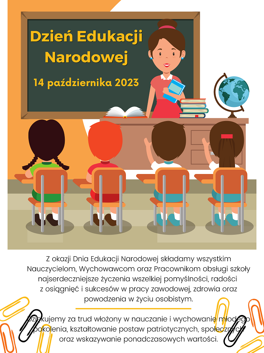 Życzenia z okazji Dnia Edukacji Narodowej