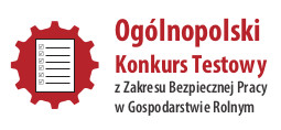 II Ogólnopolski Konkurs Testowy z Zakresu Bezpiecznej Pracy w Gospodarstwie Rolnym – Rola Rolnika, by upadku unikał
