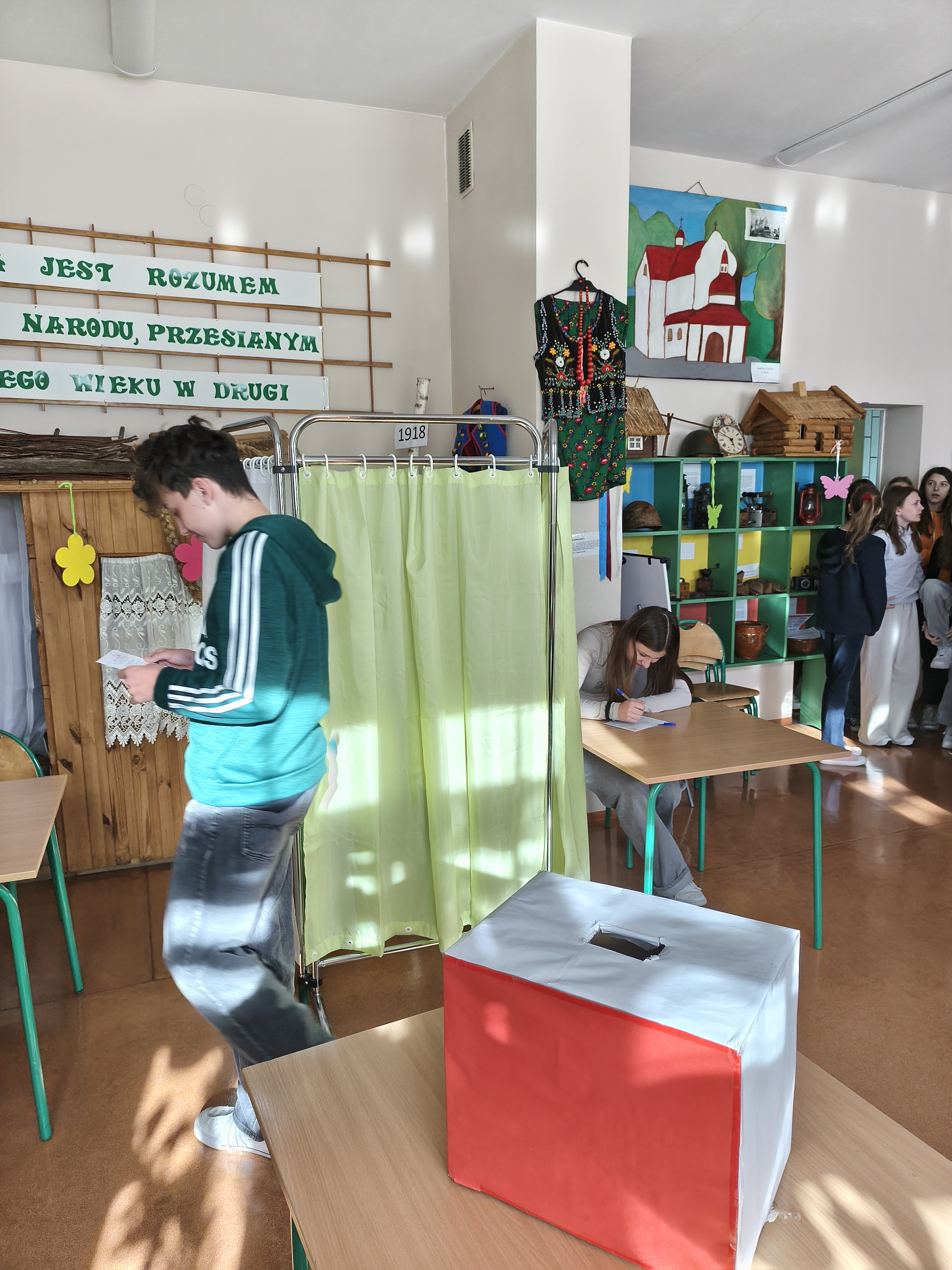 Święto demokracji w naszej szkole.