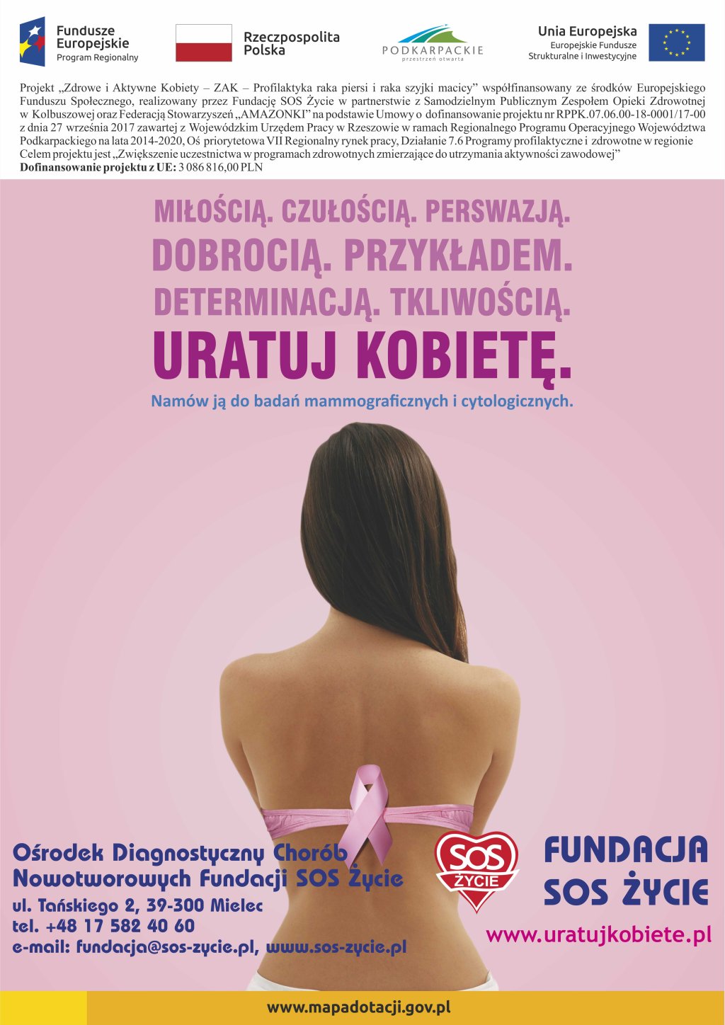 Kompleksowe badania mammograficzne i cytologiczne dla kobiet 
