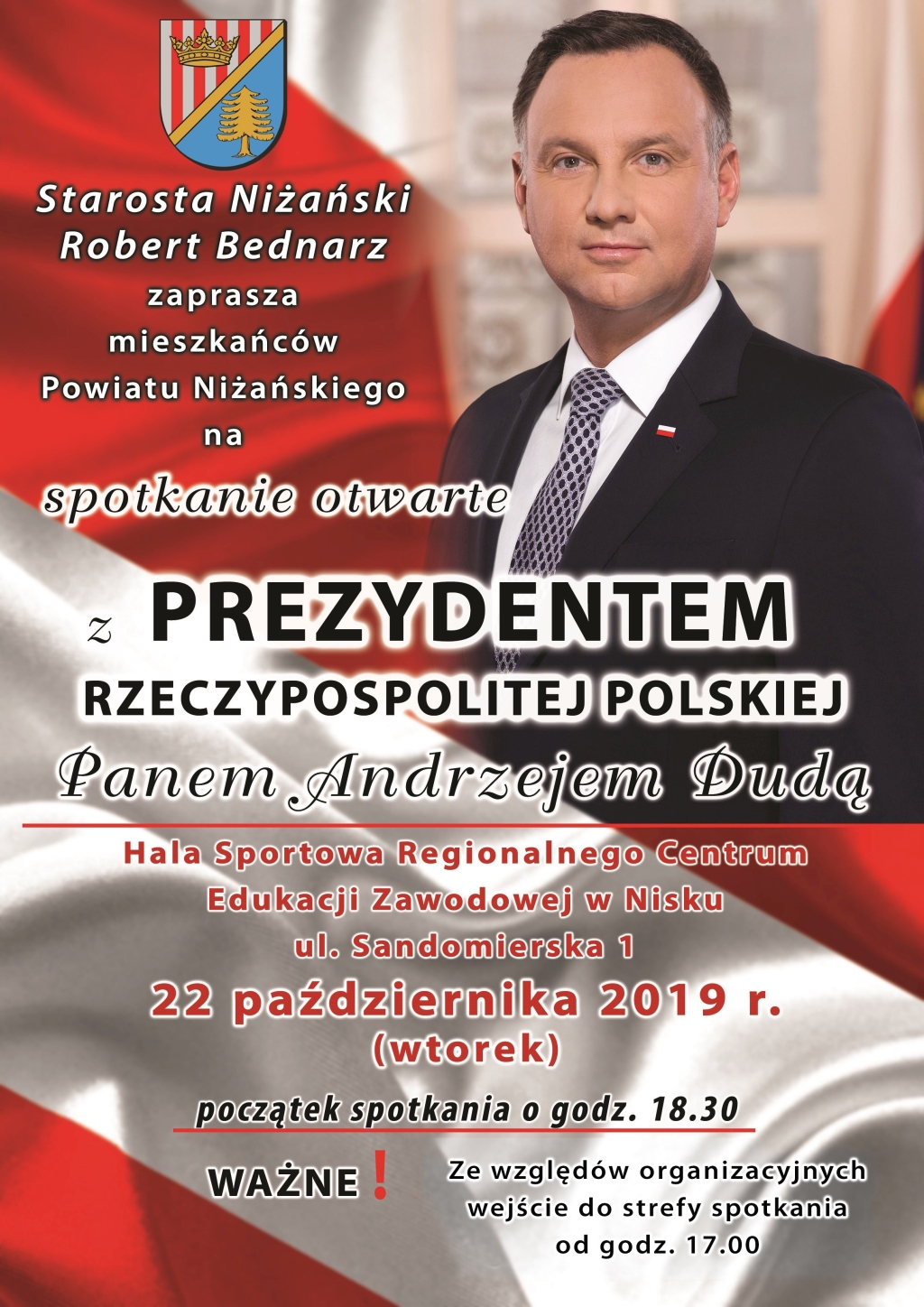 Zaproszenie na spotkanie z Prezydentem RP