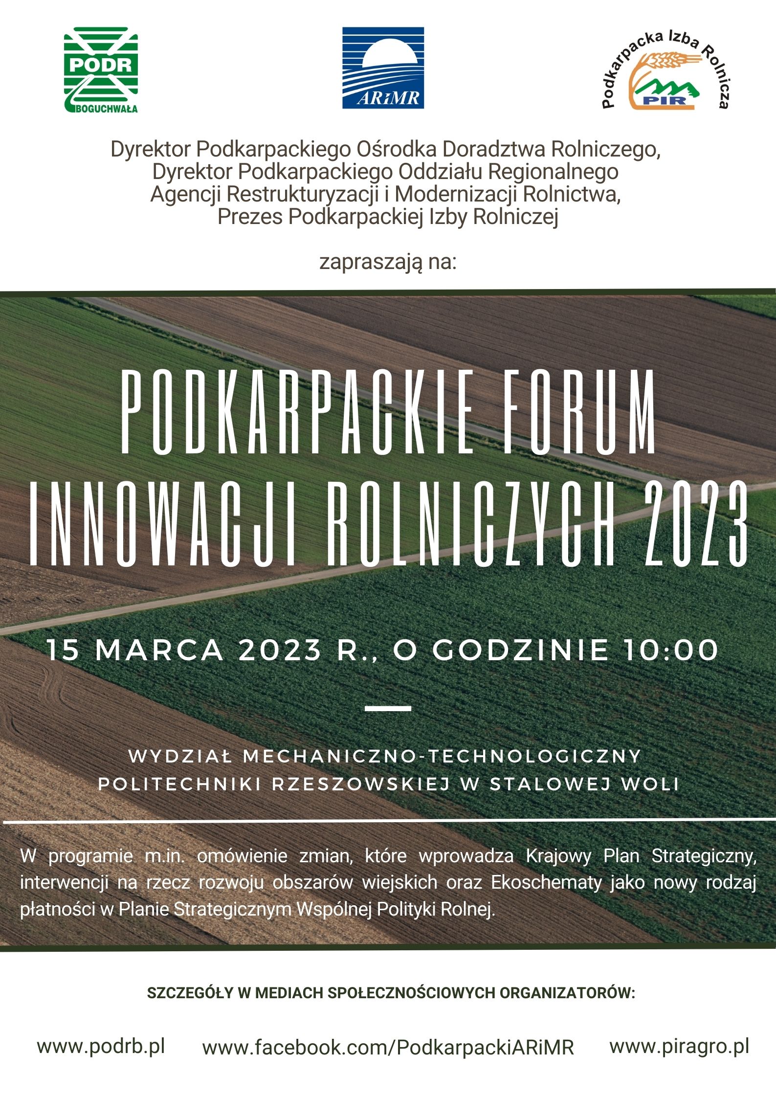 Podkarpackie Forum Innowacji Rolniczych w Stalowej Woli