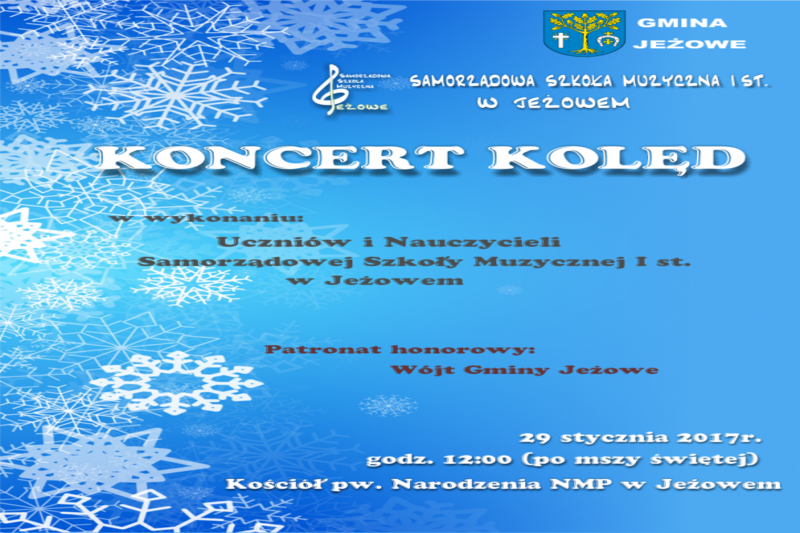 Koncert Kolęd – 29.01.2017r.