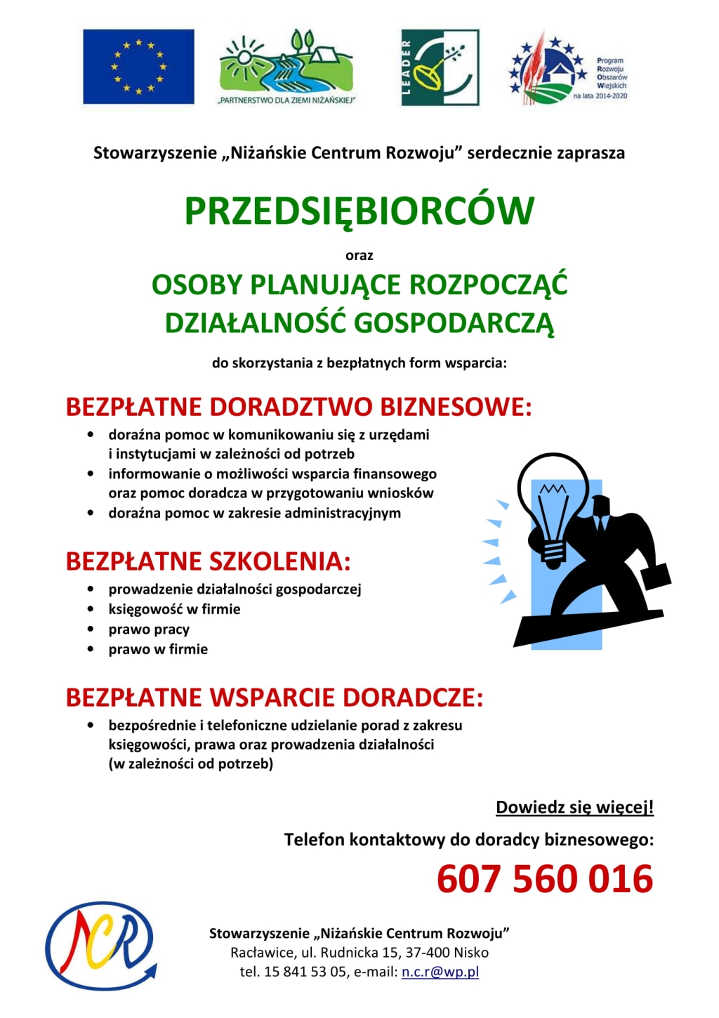 Punktu wsparcia przedsiębiorczości