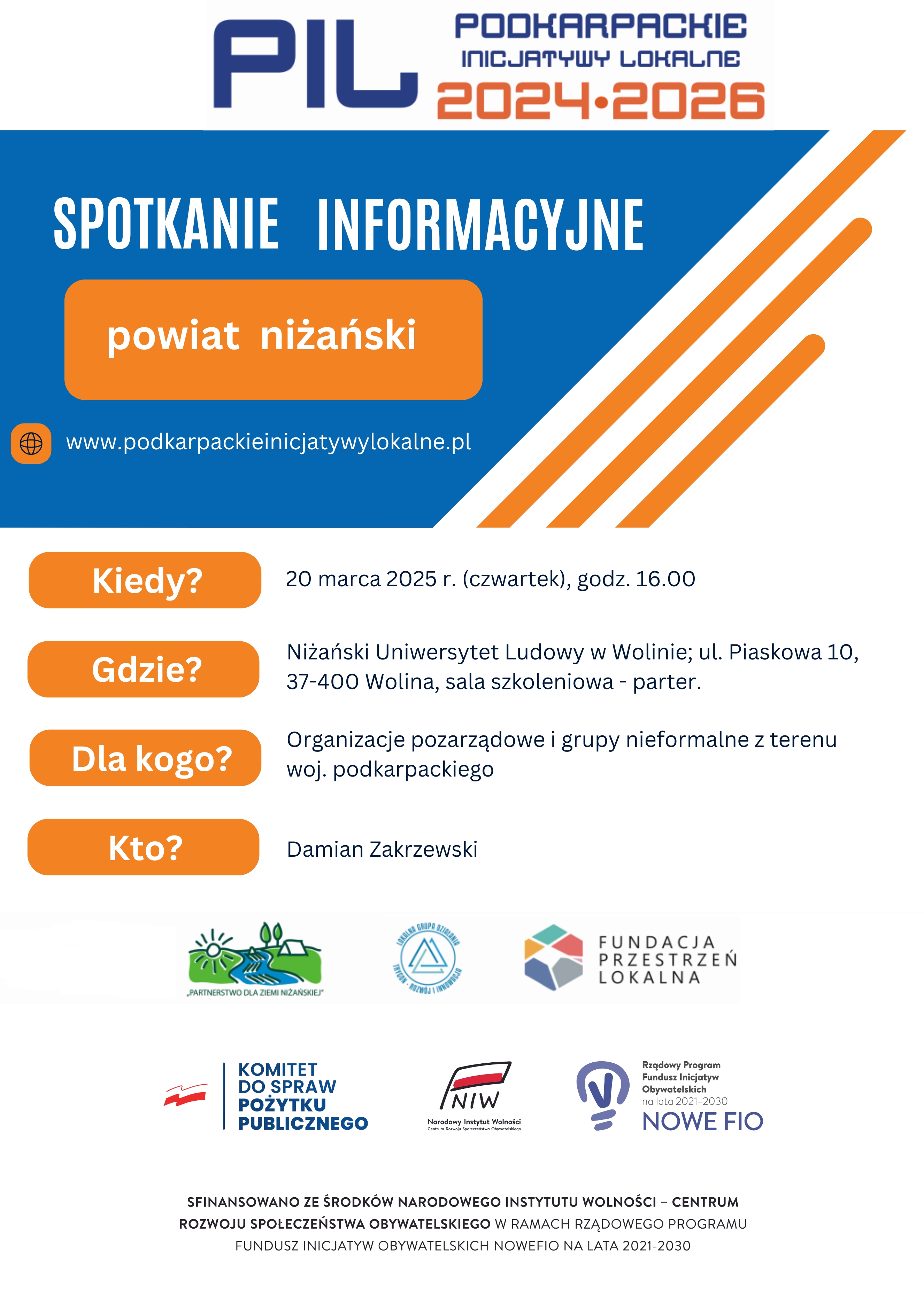 Podkarpackie Inicjatywy Lokalne 2024-2026