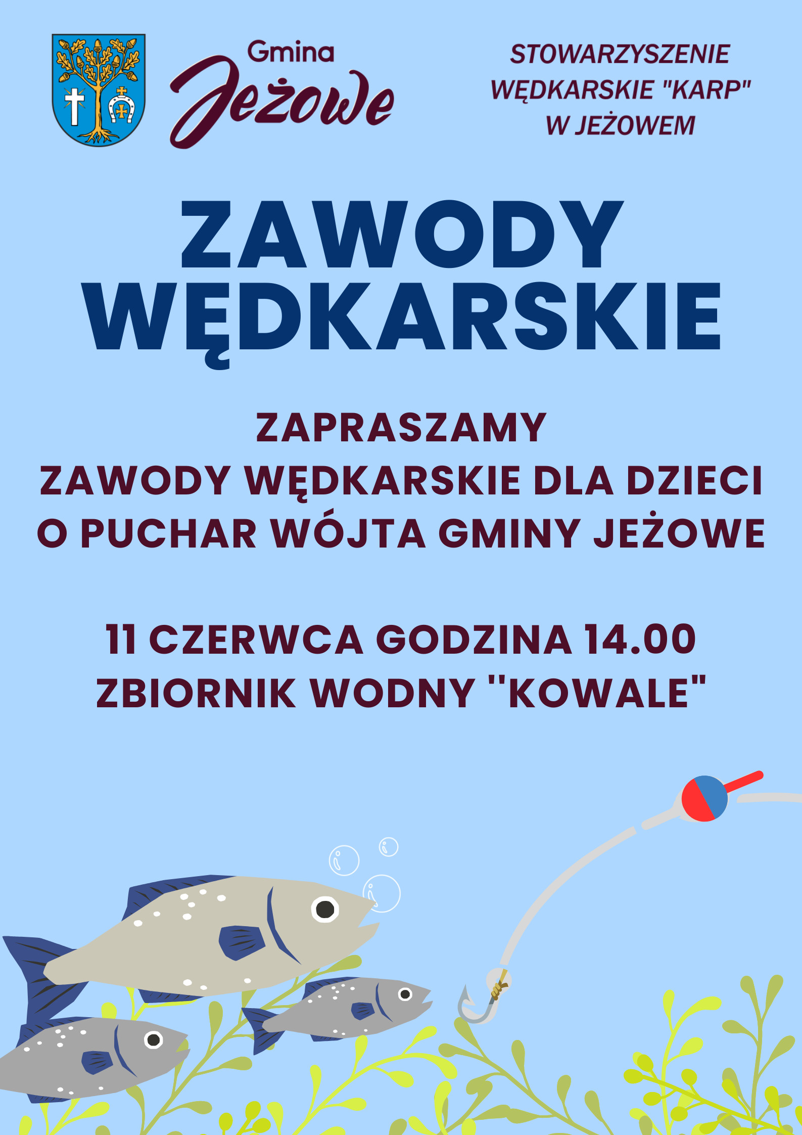Zawody wędkarskie dla dzieci