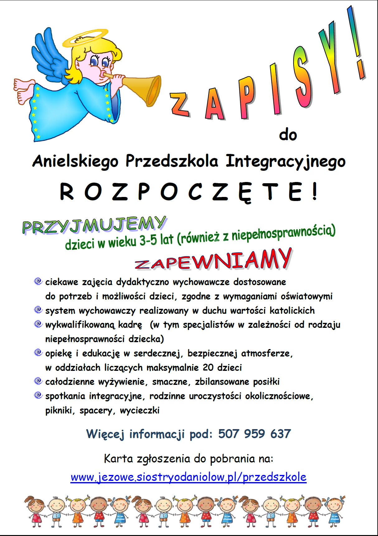 zapisy przedszkole