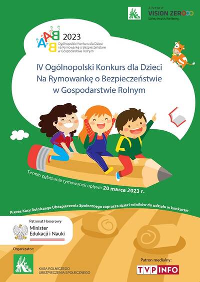 Konkurs plastyczny i na rymowankę z KRUSu