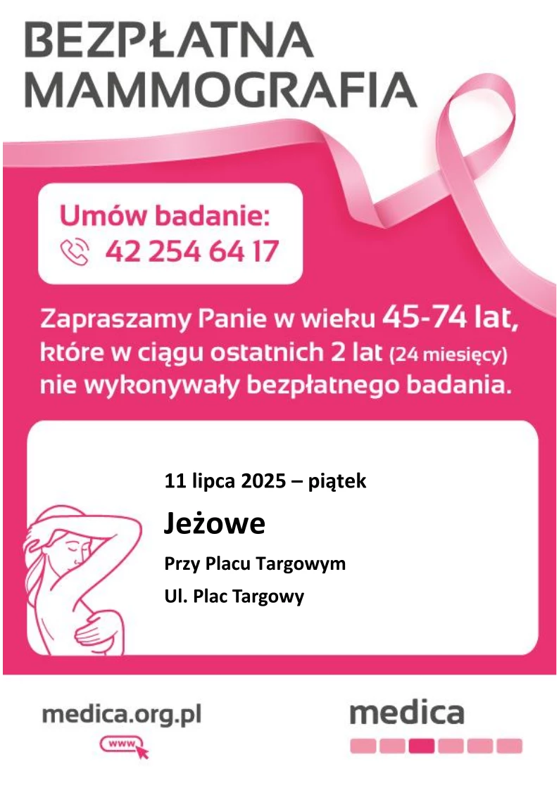 Bezpłatna mammografia