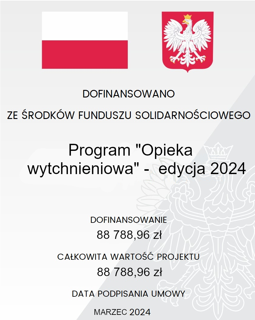 Program "Opieka wytchnieniowa" dla Jednostek Samorządu Terytorialnego - edycja 2024